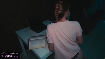 Stepbrother Binds Innocent Sister In Porn For Her Addiction