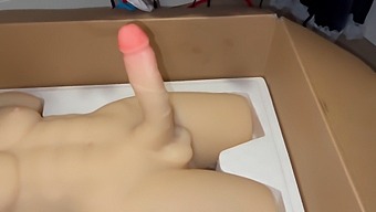 Teen Rides Male Sex Doll For Orgasm